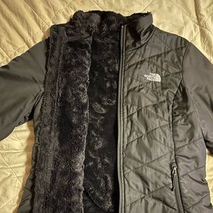 Fleece lined North Face - Small